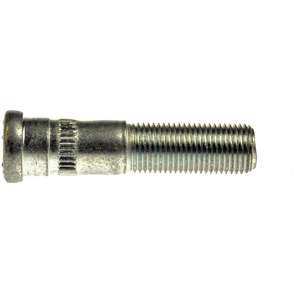 610-216 9/16-18 Serrated Wheel Stud - .628 In. Knurl, 2-17/32 In. Length